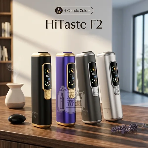 HiTASTE F2 加熱菸主機 二回機 黑金色/灰色/銀色/紫色4色可選 相容IQOS ILUMA TEREA/SENTIA煙彈 日本原裝現貨:圖片 2