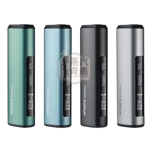 HiTaste E40 PRO加熱菸主機4個黑灰綠藍顏色展示