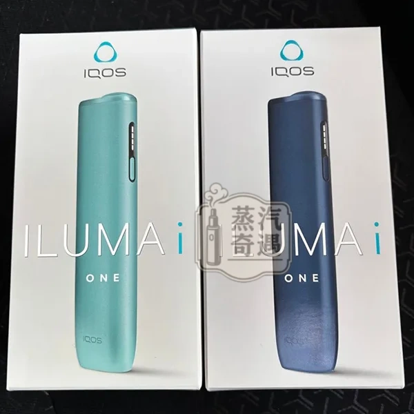 IQOS ILUMA I ONE 一體機午夜黑微風藍展示