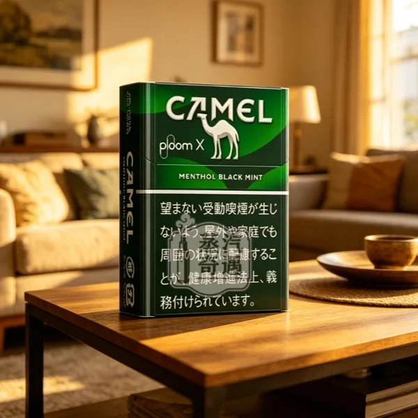 Ploom煙彈口味Camel Black Mint 濃薄荷桌面展示