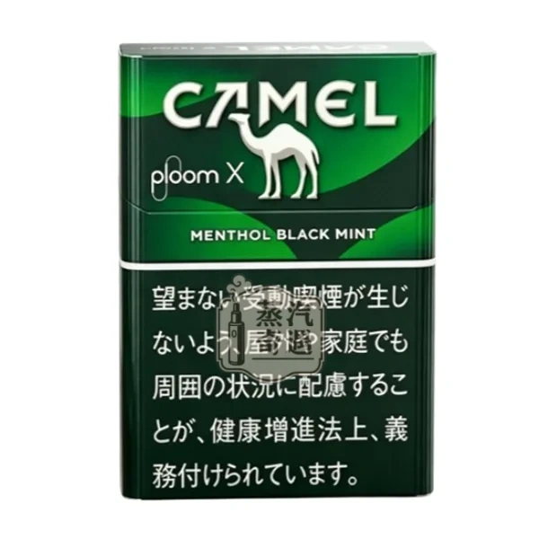 Ploom煙彈口味Camel Black Mint 濃薄荷特寫