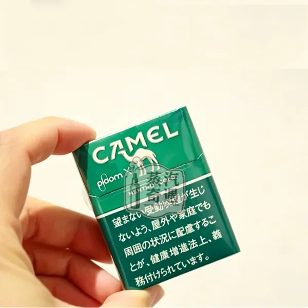 Ploom煙彈口味Camel Menthol Cold 淡薄荷Ploom AURA主機專用手持展示